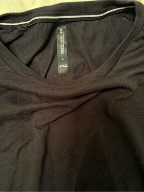 Ten Thousand Black Crewneck Performance Tee